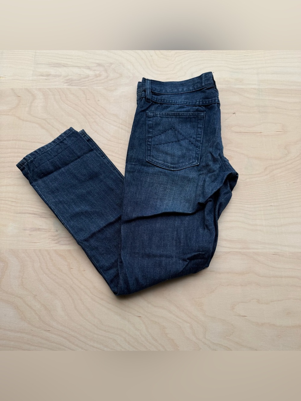 Burton Cotton Pants Denim Jeans Dark Wash Men's size 27/5 Vintage Inspired